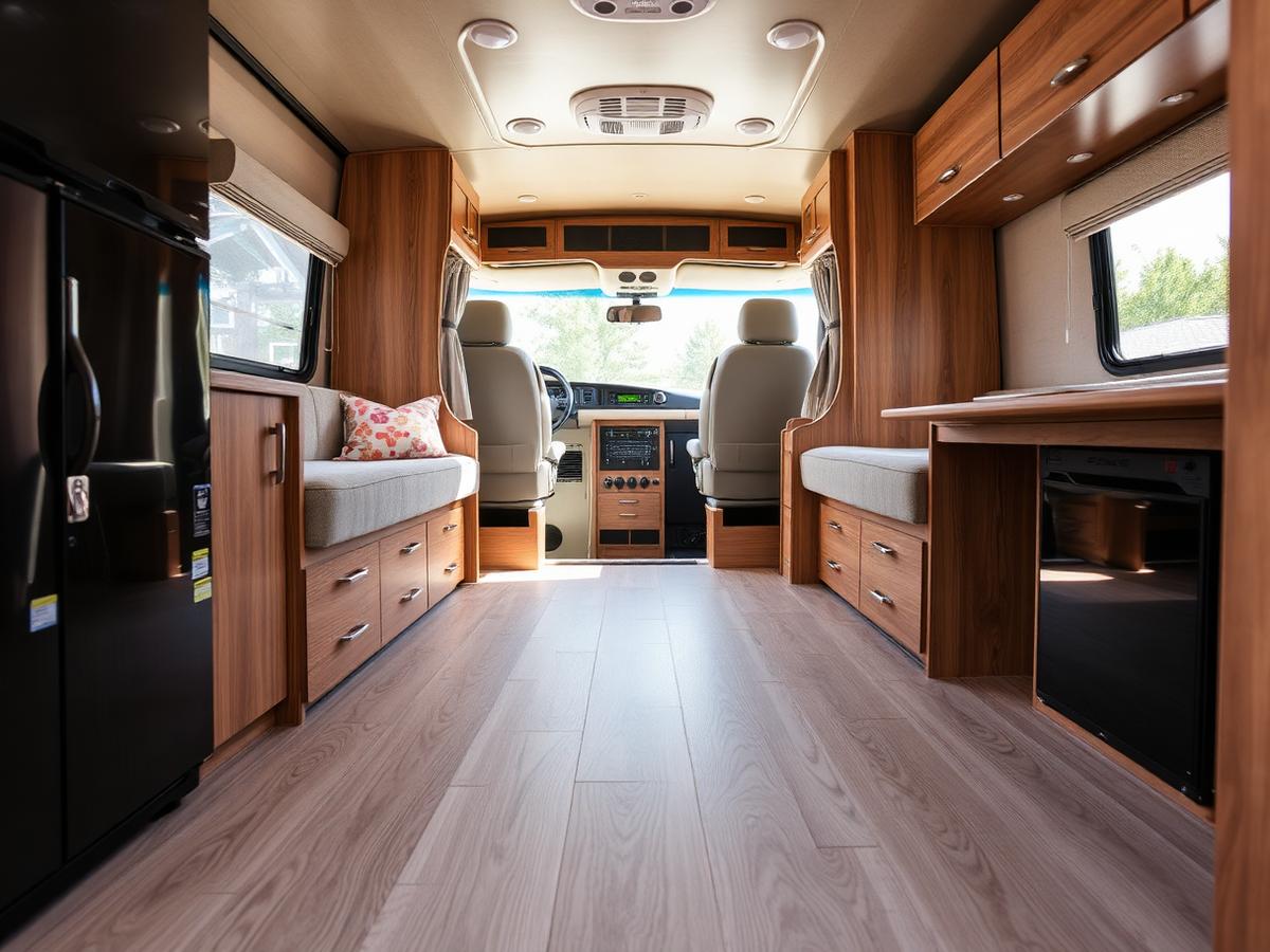 2011 Winnebago Vista — after NuDeck flooring
