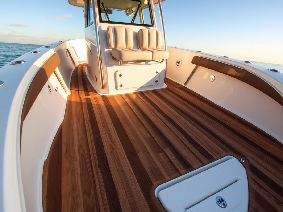 2016 Robalo R222 — after NuDeck flooring